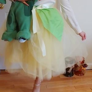 Yellow costume tutu